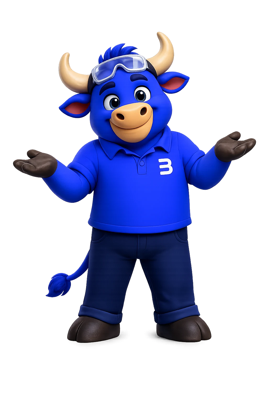 Bulkman mascot, tired of popups